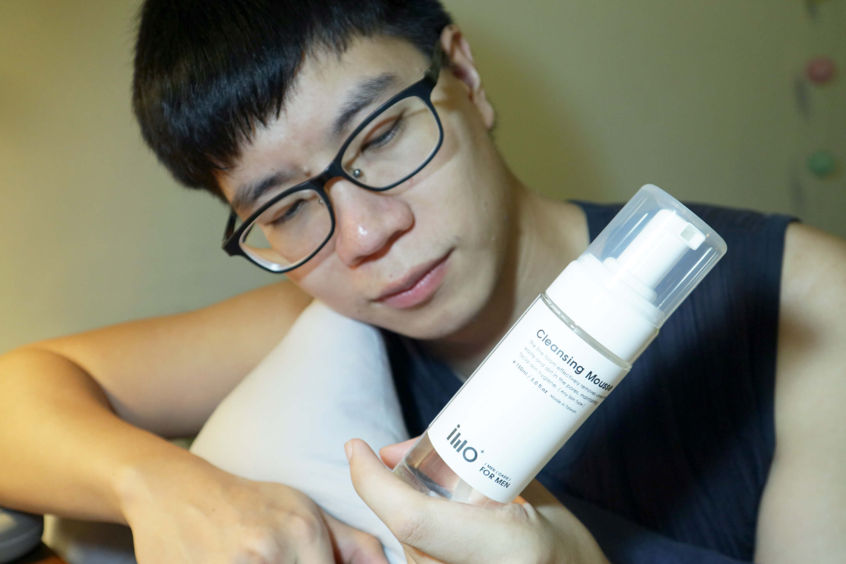 男朋友對於清潔保養都很講究